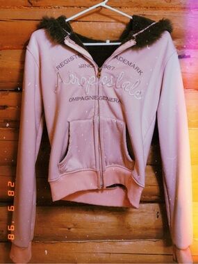 Fur hooded sweatshirt 🐻‍❄️